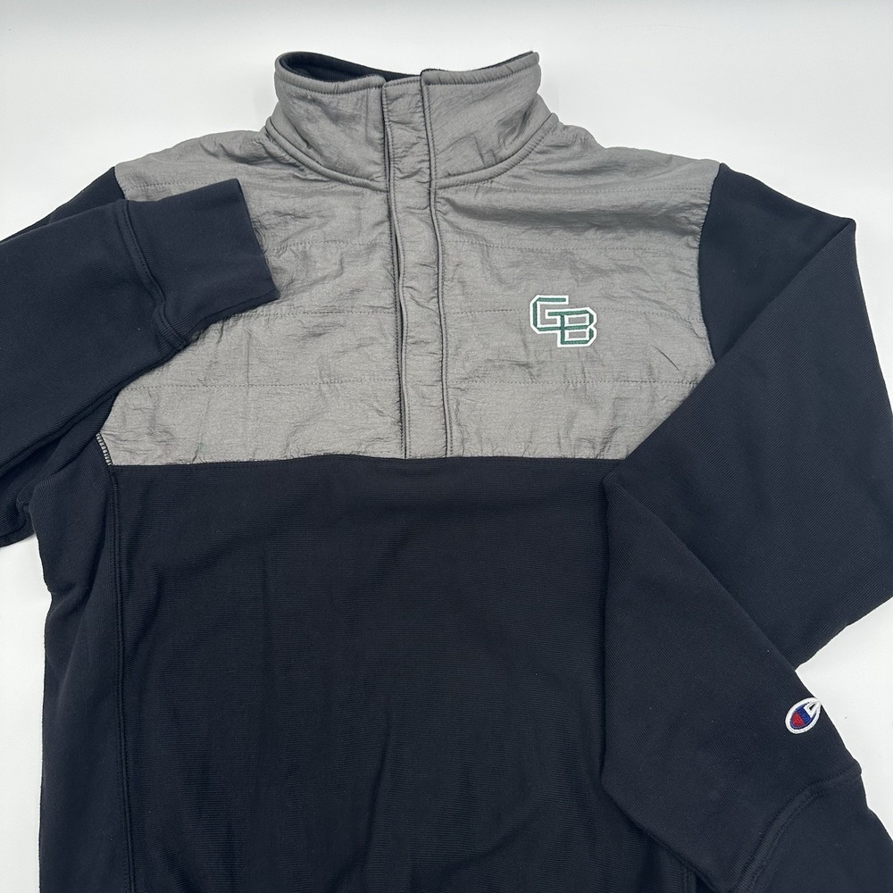 Champion Reverse Weave 1/4 Snap Long-Sleeve Pullover UW-Green Bay Phoenix Medium
